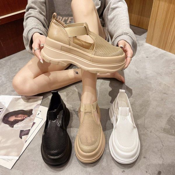 dress shoes sandals women summer casual platform closed toe breathable mesh flats, Black
dress shoes sandals women summer casual platform closed toe breathable mesh flats, Black