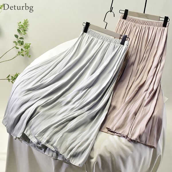 casual dresses womens elegant solid color skirt with liner female korean high waist pleated soft a-line midi skirts faldas summer, Black;gray
casual dresses womens elegant solid color skirt with liner female korean high waist pleated soft a-line midi skirts faldas summer, Black;gray