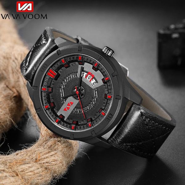 wristwatches 2021 vava voom sport mens watches waterproof leather quartz military wristwatch male clock relogio, Slivery;brown
wristwatches 2021 vava voom sport mens watches waterproof leather quartz military wristwatch male clock relogio, Slivery;brown