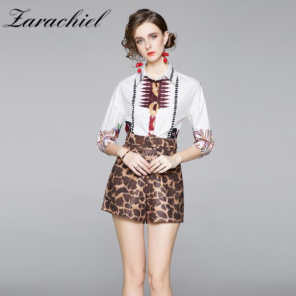 dresses fashion designer runway set women's lapel single-breasted loose shirt + sashes pocket leopard printed shorts suit, Black;gray
dresses fashion designer runway set women's lapel single-breasted loose shirt + sashes pocket leopard printed shorts suit, Black;gray
