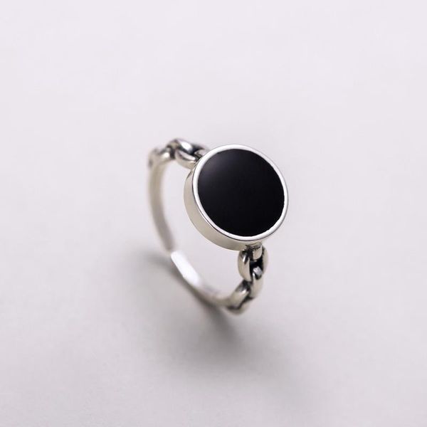 sterling silver vintage black round jewelry retro fashion adjustable size ring for women jz551 cluster rings, Golden;silver
sterling silver vintage black round jewelry retro fashion adjustable size ring for women jz551 cluster rings, Golden;silver