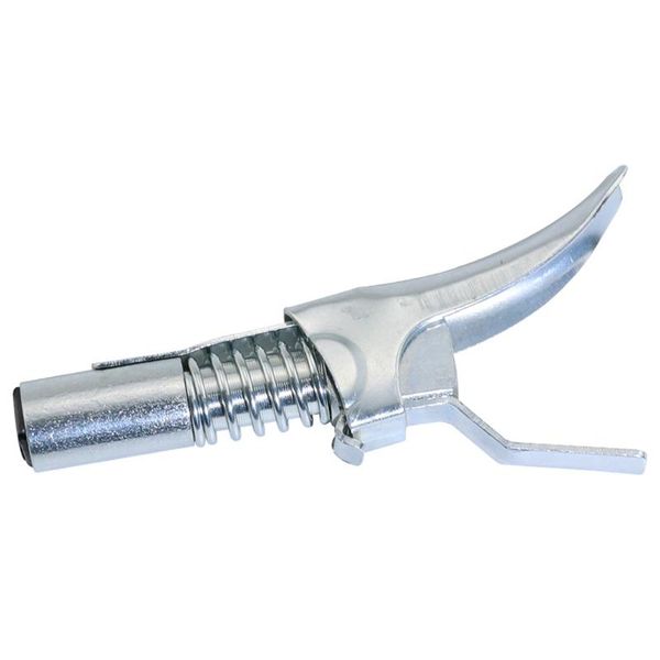 professional spray guns silver heavy-duty quick release grease coupler onto zerk fittings, 10,000 psi 1/8 inch npt, two press easy to push
professional spray guns silver heavy-duty quick release grease coupler onto zerk fittings, 10,000 psi 1/8 inch npt, two press easy to push