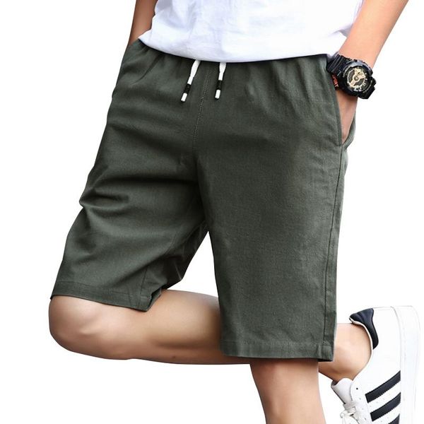 men's shorts 2021 summer men casual fashion solid color slim cotton linen running trunks plus size m-5xl half of pants, White;black
men's shorts 2021 summer men casual fashion solid color slim cotton linen running trunks plus size m-5xl half of pants, White;black