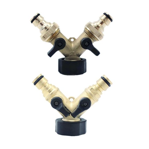 3/4" washing machine faucet nipple y valve diverting water separator garden hose splitter watering irrigation equipments
3/4" washing machine faucet nipple y valve diverting water separator garden hose splitter watering irrigation equipments