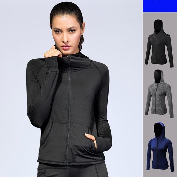 women's jackets women autumn fitness clothes zipper hoodie slim female training jacket black gray blue ladies gym coat, Black;brown
women's jackets women autumn fitness clothes zipper hoodie slim female training jacket black gray blue ladies gym coat, Black;brown