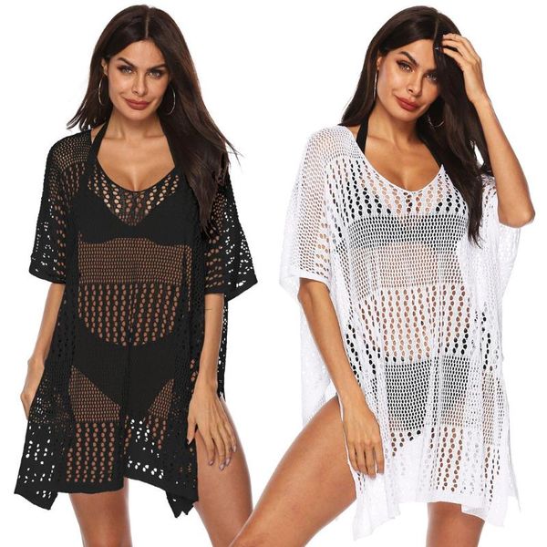 casual dresses in stock 2021 women beachwear swimwear bikini crochet smock beach wear bathing cover up ladies summer dress pareo, Black;gray
casual dresses in stock 2021 women beachwear swimwear bikini crochet smock beach wear bathing cover up ladies summer dress pareo, Black;gray