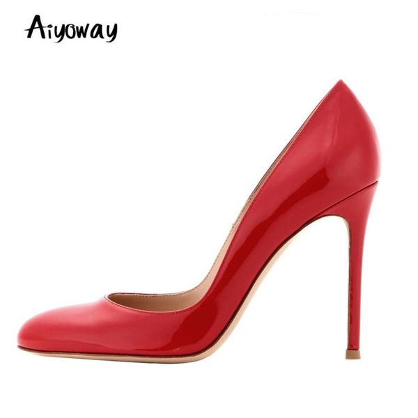 round toe high heel pumps pu slip on ladies women shoe autumn spring work party dress black red big size 5-17 aiyoway shoes
round toe high heel pumps pu slip on ladies women shoe autumn spring work party dress black red big size 5-17 aiyoway shoes