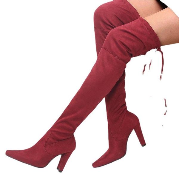 boots csbl 2021 winter fashion women's shoes thick heeled high eva pointed cross straps, Black
boots csbl 2021 winter fashion women's shoes thick heeled high eva pointed cross straps, Black