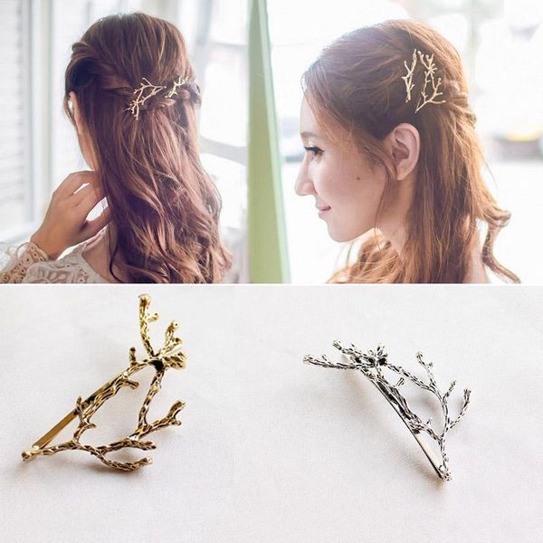 hair clips & barrettes fashion hairpins metal flower branch girls women accessories hairgrips brand holder clip, Golden;silver
hair clips & barrettes fashion hairpins metal flower branch girls women accessories hairgrips brand holder clip, Golden;silver