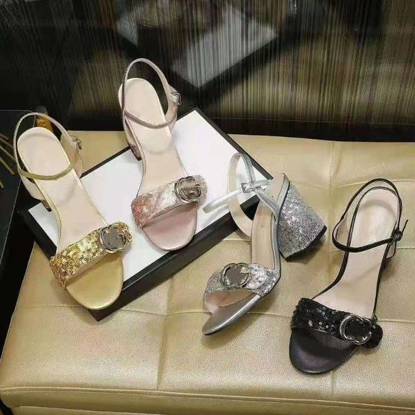 dress shoes colour sequin women sandals square heels round toe summer fashion high sheepskin insole designer, Black
dress shoes colour sequin women sandals square heels round toe summer fashion high sheepskin insole designer, Black