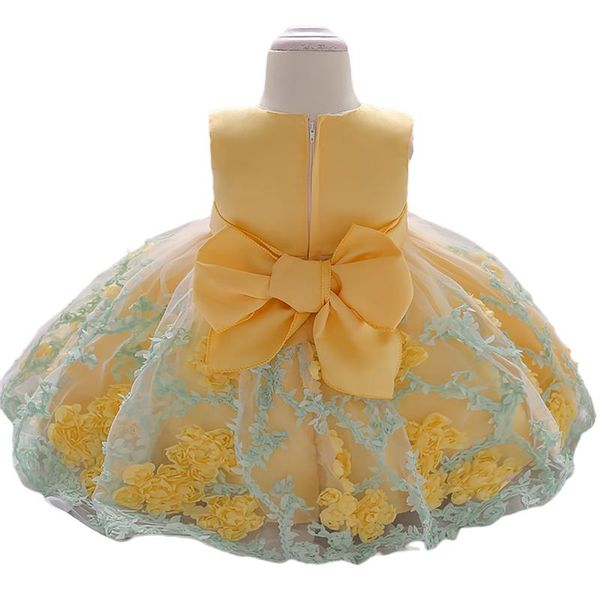 0-2y lace flower toddler born infant baby girls dress big bow princess 1st birthday party wedding dresses girl's, Red;yellow
0-2y lace flower toddler born infant baby girls dress big bow princess 1st birthday party wedding dresses girl's, Red;yellow