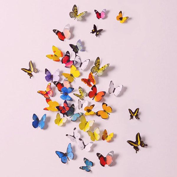 wall stickers 12pcs/lot 3d butterfly home decoration simulation buterfly bedroom living room decal magnet crafts interior design
wall stickers 12pcs/lot 3d butterfly home decoration simulation buterfly bedroom living room decal magnet crafts interior design