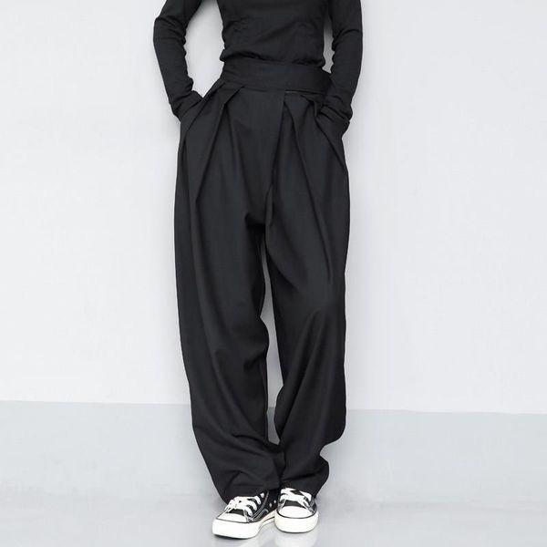 women's pants & capris ewsfv 2021 autumn arrive women solid 3-colors high waist loose large size suit wide leg mopping casual, Black;white
women's pants & capris ewsfv 2021 autumn arrive women solid 3-colors high waist loose large size suit wide leg mopping casual, Black;white