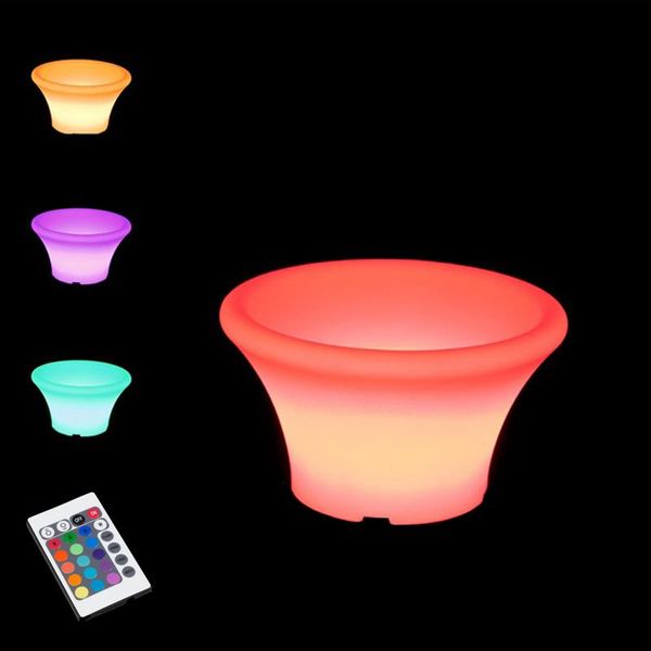 tablewine racks 16 color changing glowing ice bucket pots led holder for coffee bar decoration 1pc
tablewine racks 16 color changing glowing ice bucket pots led holder for coffee bar decoration 1pc