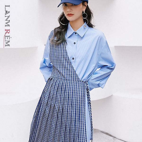women lattice long blouse lapel long sleeve loose fit lady shirt fashion spring summer arrivals 2e1846 210507, White
women lattice long blouse lapel long sleeve loose fit lady shirt fashion spring summer arrivals 2e1846 210507, White