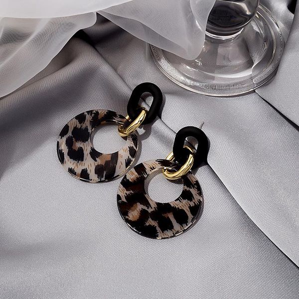 dangle & chandelier round stud earring women leopard earrings woman fashion retro european ladies jewelry girl gold color party trendy metal, Silver
dangle & chandelier round stud earring women leopard earrings woman fashion retro european ladies jewelry girl gold color party trendy metal, Silver