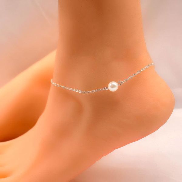 new beach pearl foot chain anklets female simple fashion creative ankle chain anklet bracelet for women jewelry, Red;blue
new beach pearl foot chain anklets female simple fashion creative ankle chain anklet bracelet for women jewelry, Red;blue