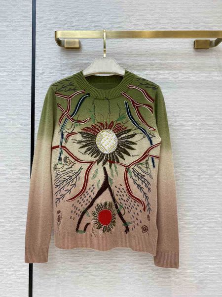 women's sweaters sweaters high-end design cashmere sweater women fashion luxury brand sunflower jacquard embroidered shirt a 37p8, White;black
women's sweaters sweaters high-end design cashmere sweater women fashion luxury brand sunflower jacquard embroidered shirt a 37p8, White;black