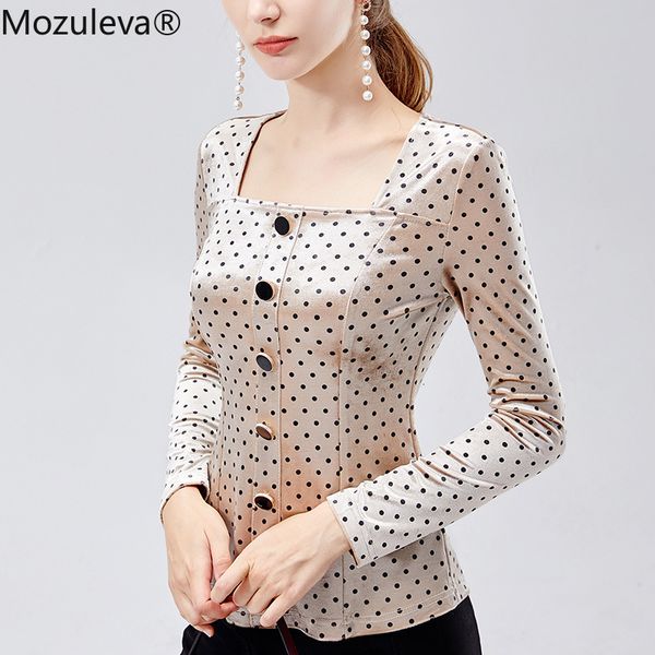 wet autumn winter long elastic sleeve upper back pullover basic daily turtleneck square dot s feminine, White
wet autumn winter long elastic sleeve upper back pullover basic daily turtleneck square dot s feminine, White