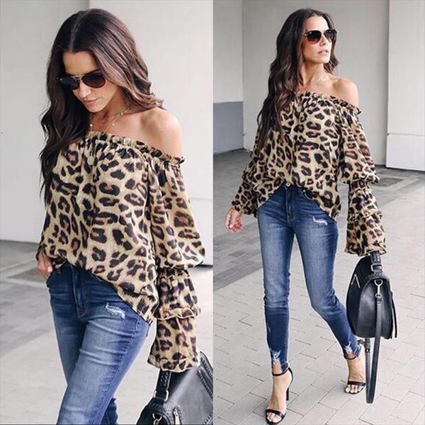 fashion autumn leopard elegant women shirt bodycon low cut off shoulder long sleeve blouse, White
fashion autumn leopard elegant women shirt bodycon low cut off shoulder long sleeve blouse, White