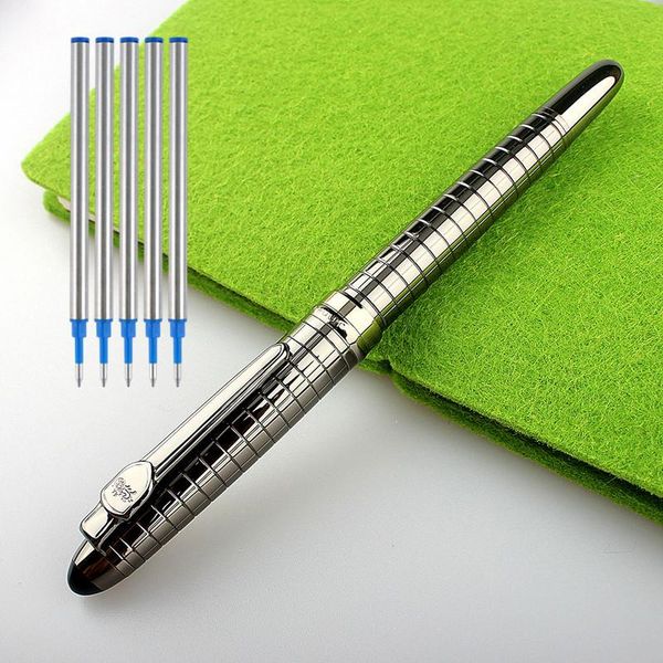 gel pens jinhao rollerball pen luxury metal ballpoint 163 0.7mm black refill caneta roller
gel pens jinhao rollerball pen luxury metal ballpoint 163 0.7mm black refill caneta roller
