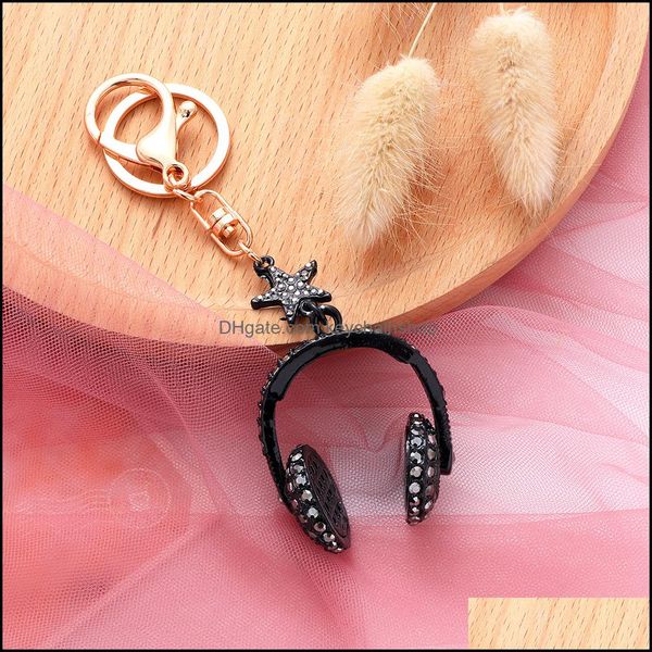 keychains fashion accessories earphone creativity inlaid with diamond cute bag pendant key chain metal car small gift buckle drop delivery 2, Silver
keychains fashion accessories earphone creativity inlaid with diamond cute bag pendant key chain metal car small gift buckle drop delivery 2, Silver