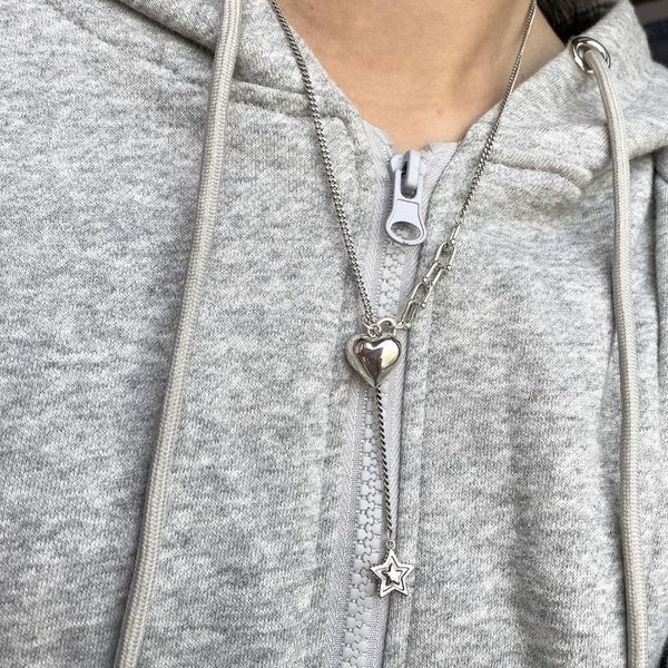 chains stereo love collarbone chain south korea east gate s925 sterling silver retro needle ins niche design necklace
chains stereo love collarbone chain south korea east gate s925 sterling silver retro needle ins niche design necklace