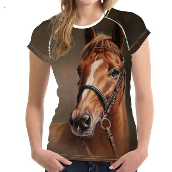 men's t-shirts summer 3d digital printing crazy horse printed t-shirt novelty personality short sleeve fashion and women's, White;black
men's t-shirts summer 3d digital printing crazy horse printed t-shirt novelty personality short sleeve fashion and women's, White;black