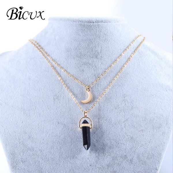 pendant necklaces bicux fashion hexagonal column stone pendants gold moon party long necklace for women 2021 vintage jewelry, Silver
pendant necklaces bicux fashion hexagonal column stone pendants gold moon party long necklace for women 2021 vintage jewelry, Silver