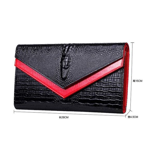 female crocodile chain small shoulder evening bag women's genuine leather alligator cowhide clutch handbag wallet purse bags
female crocodile chain small shoulder evening bag women's genuine leather alligator cowhide clutch handbag wallet purse bags