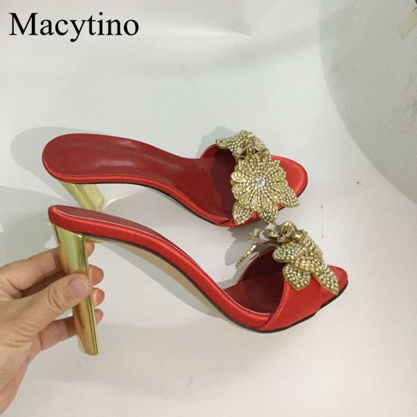 slippers summer flower high heels beading leaf decor formal party shoes women designer mules red xh8v, Black
slippers summer flower high heels beading leaf decor formal party shoes women designer mules red xh8v, Black
