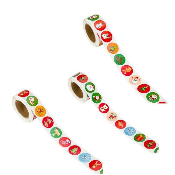 gift wrap 500 pcs / roll sealing sticker labels christmas gifts stickers baking paper holiday decoration
gift wrap 500 pcs / roll sealing sticker labels christmas gifts stickers baking paper holiday decoration