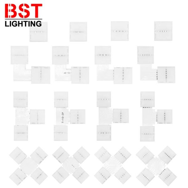 strips ws2811 ws2812b 10mm width solderless led connector 2/3/4/5pin t/l/x shape corner for 3528 rgb strip light
strips ws2811 ws2812b 10mm width solderless led connector 2/3/4/5pin t/l/x shape corner for 3528 rgb strip light