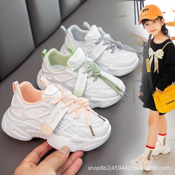 athletic & outdoor girls' lightweight dad shoes 2021 spring and autumn children's breathable soft bottom casual boys mesh sports, Black
athletic & outdoor girls' lightweight dad shoes 2021 spring and autumn children's breathable soft bottom casual boys mesh sports, Black