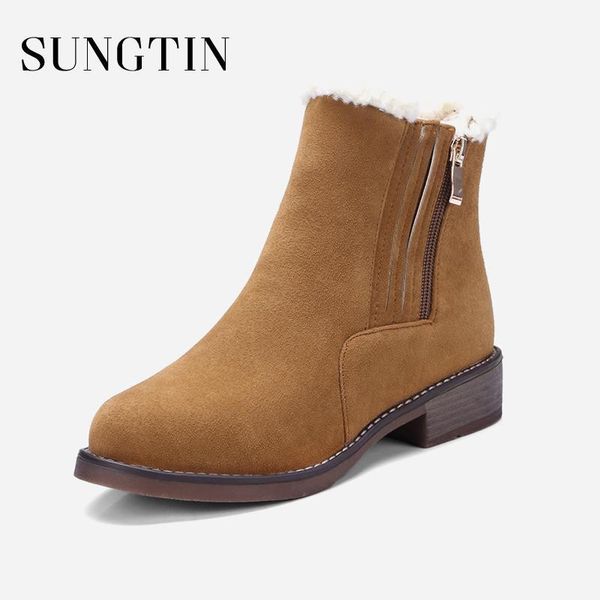 boots sungtin winter plush warm suede snow solid plus size women ankle flat casual short riding ladies1, Black
boots sungtin winter plush warm suede snow solid plus size women ankle flat casual short riding ladies1, Black