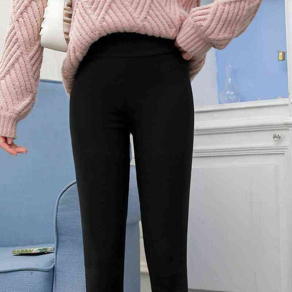 women's leggings 2022 legging's autumn and winter plush thickened pencil elastic slim leggings korean long pants, Black
women's leggings 2022 legging's autumn and winter plush thickened pencil elastic slim leggings korean long pants, Black