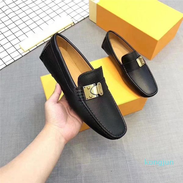 designer- mens loafers real leather dress wedding casual walk office work man shoes size 38-45, Black
designer- mens loafers real leather dress wedding casual walk office work man shoes size 38-45, Black
