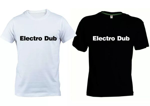 tshirt electro dub print techno reggae rave white or black cotton unisex, White;black
tshirt electro dub print techno reggae rave white or black cotton unisex, White;black