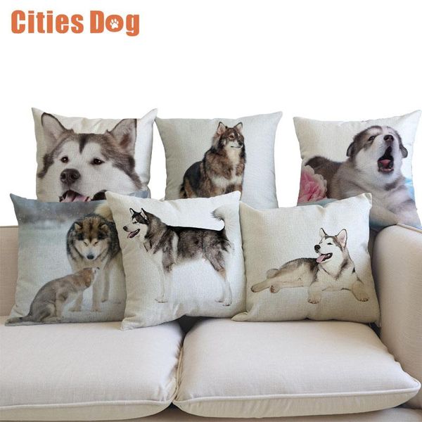 cushion/decorative pillow decorative cushion alaskan malamute pillows animal dog cojines decoracion para el hogar linen 45x45cm throw car
cushion/decorative pillow decorative cushion alaskan malamute pillows animal dog cojines decoracion para el hogar linen 45x45cm throw car