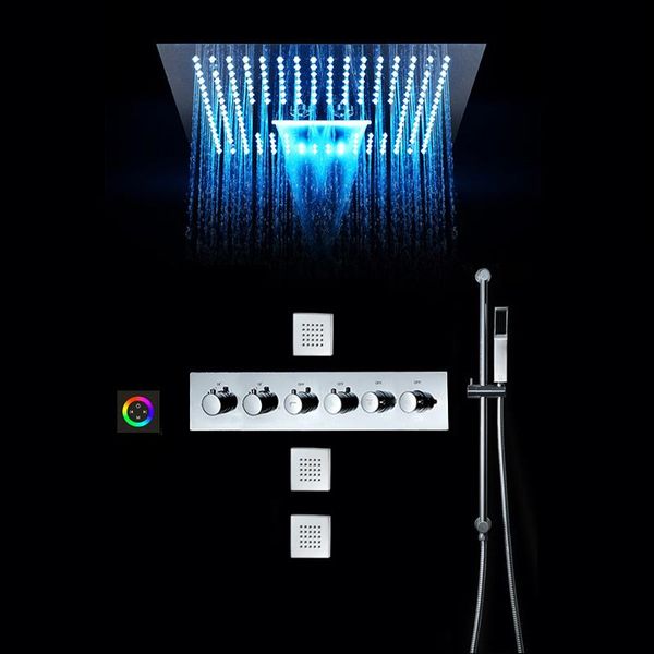 rain shower systems waterfall 3 functions head panel led sets thermostatic mixer brass faucets tap ceiling mount bathroom
rain shower systems waterfall 3 functions head panel led sets thermostatic mixer brass faucets tap ceiling mount bathroom