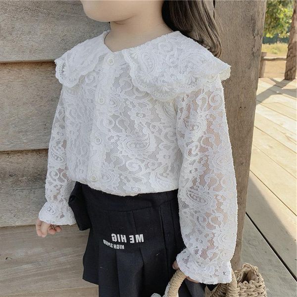 girls blouses kids beautiful floral pattern lace long sleeve shirt summer baby girl cute for 2-6 years shirts, White;black
girls blouses kids beautiful floral pattern lace long sleeve shirt summer baby girl cute for 2-6 years shirts, White;black