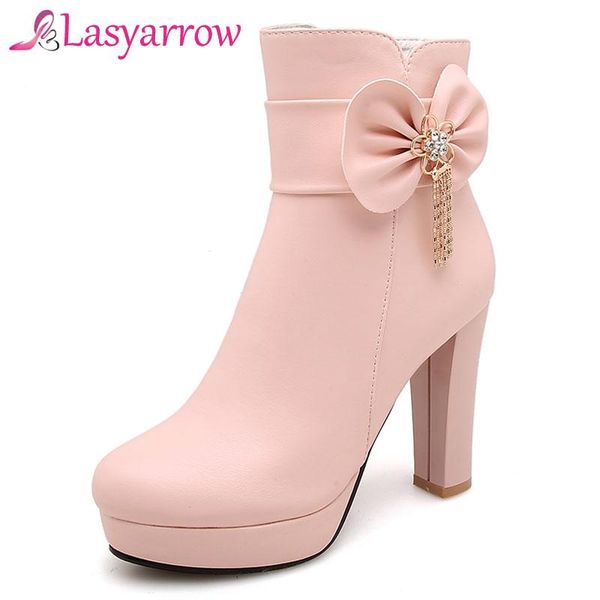 boots lasyarrow bowtie rhineastone platform shoes woman ankle party zip solid women's autumn winter fashion wedding, Black
boots lasyarrow bowtie rhineastone platform shoes woman ankle party zip solid women's autumn winter fashion wedding, Black