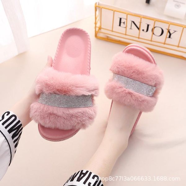 low high-heeled shoes lady slippers flat fur flip flops slides platform slipers women plush 2021 rome rubber basic pu scandals, Black
low high-heeled shoes lady slippers flat fur flip flops slides platform slipers women plush 2021 rome rubber basic pu scandals, Black