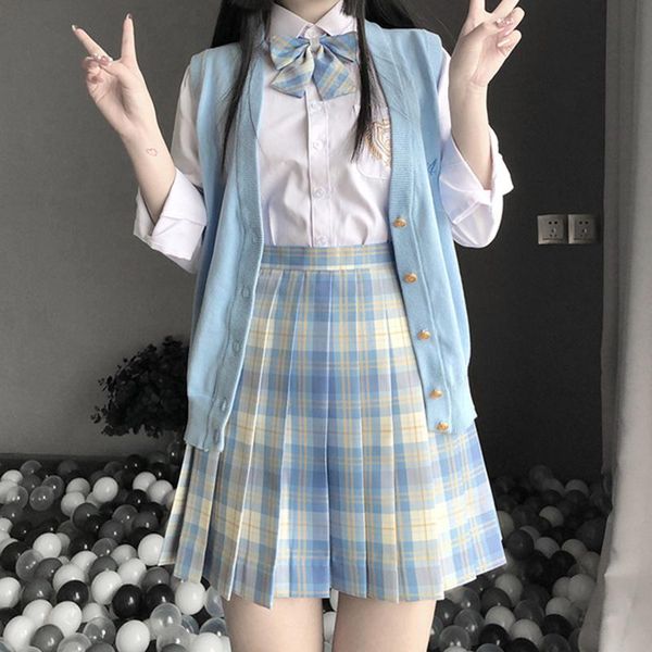 women pleat skirt preppy style mini plaid skirts harajuku cute japanese school uniforms ladies jupe kawaii, Black
women pleat skirt preppy style mini plaid skirts harajuku cute japanese school uniforms ladies jupe kawaii, Black
