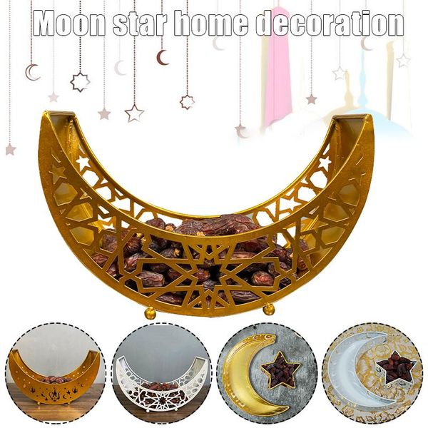 storage bags eid mubarak moon/star serving tray tableware dessert food container ramadan wrought iron for home decor mft2
storage bags eid mubarak moon/star serving tray tableware dessert food container ramadan wrought iron for home decor mft2