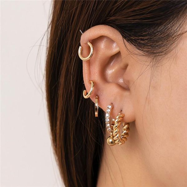 european c-shaped diamond stud earrings geometric tassel drop ball ear buckle women punk hip hop trend gold earring jewelry sets accessories, Golden;silver
european c-shaped diamond stud earrings geometric tassel drop ball ear buckle women punk hip hop trend gold earring jewelry sets accessories, Golden;silver