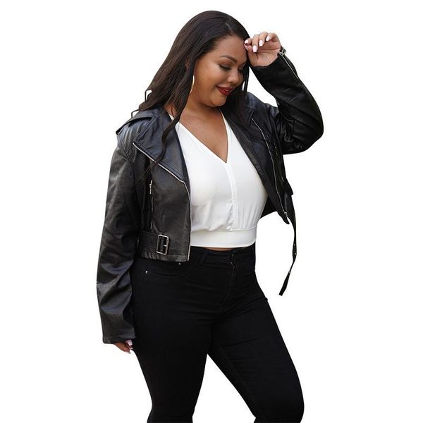 autumn leather tassel zipper lapel waistband casual jacket women's fashion female clothes jackets, Black;brown
autumn leather tassel zipper lapel waistband casual jacket women's fashion female clothes jackets, Black;brown