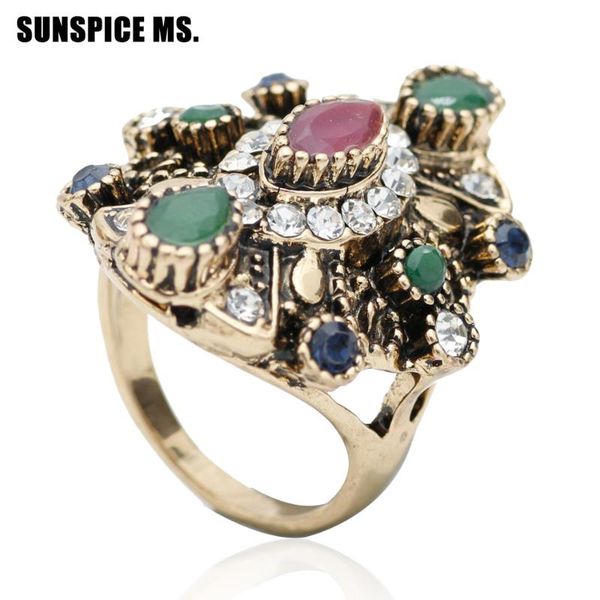 turkish women vintage ring antique gold color resin ethnic wedding jewelry india bridal flower finger arab retro bijoux cluster rings, Golden;silver
turkish women vintage ring antique gold color resin ethnic wedding jewelry india bridal flower finger arab retro bijoux cluster rings, Golden;silver