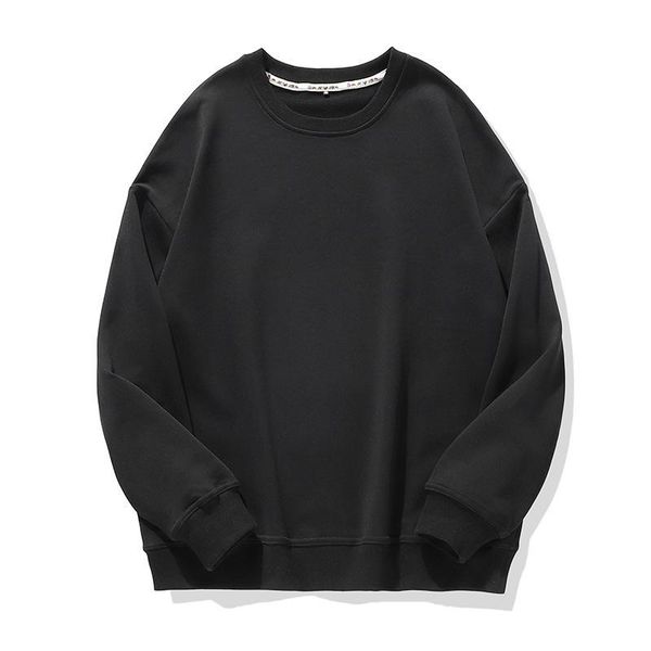 men's hoodies & sweatshirts 2021 320g couple loose shoulder and women's terry tide brand solid color long 0sleeve blank round neck, Black
men's hoodies & sweatshirts 2021 320g couple loose shoulder and women's terry tide brand solid color long 0sleeve blank round neck, Black