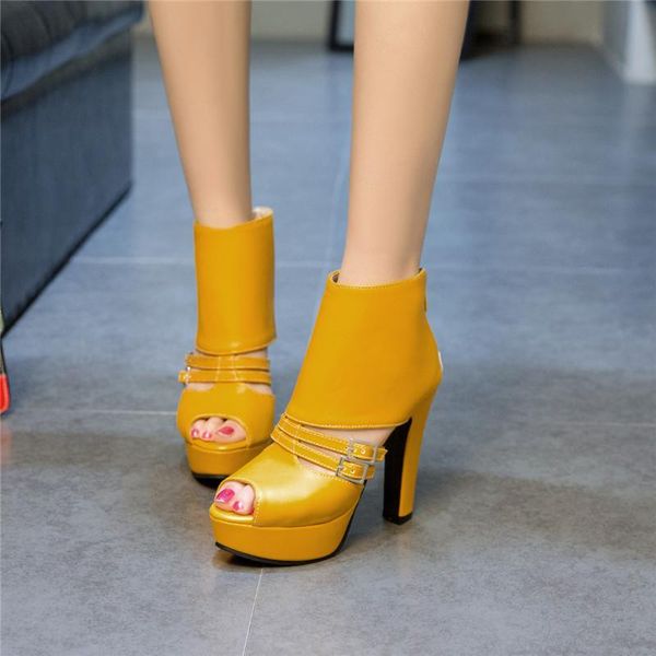 womens high heels ankle summer boots shoes peep toe buckle strap gladiator sandals lady yellow black party shoe big size
womens high heels ankle summer boots shoes peep toe buckle strap gladiator sandals lady yellow black party shoe big size